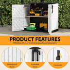 LHBcraft Outdoor Storage Cabinet 36 Cu Ft - Image 2