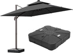 10x13FT Cantilever Outdoor Patio Umbrellas by ZLACUIU