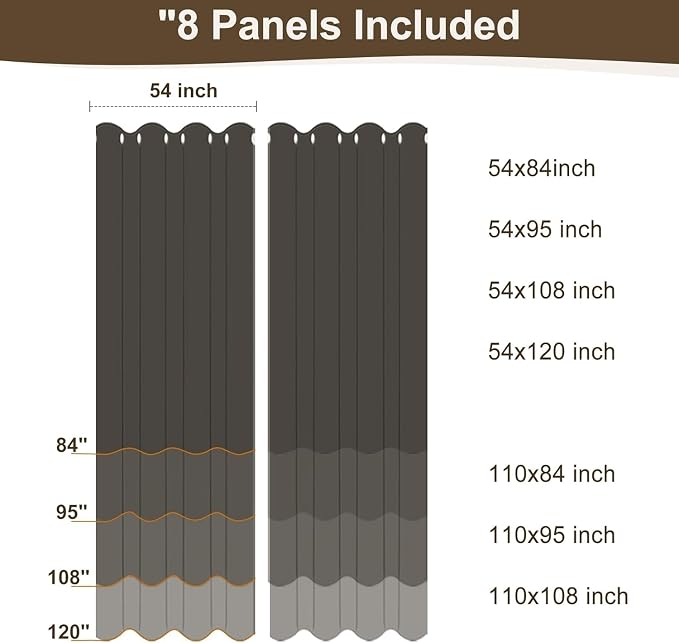 Semi Voile White Sheer Outdoor Curtains - Image 8