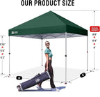 CROWN SHADES 8x8 Pop Up Canopy Tent - Image 5