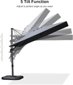 PURPLE LEAF Patio Umbrella - Image 8