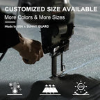 SUNNY GUARD Custom Size 9'x14' Peach Fuzz Sun Shade Sail Rectangle UV Block - Image 8