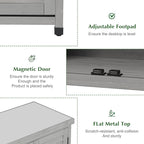 Outdoor Storage Cabinet & Potting Bench Table - Image 4