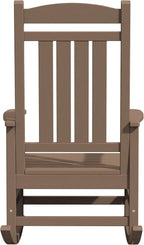 Oversized Outdoor Rocking Chairs Set of 2, HDPE Porch Rocker - Image 11