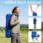 Camping Chairs for Adults 2 Pack, Folding Chair - Image 4