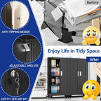 GAIOUS Metal Garage Storage Cabinet - Image 6