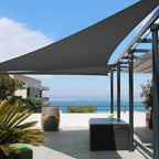 Tronssien Triangle 16'x16'x16' Sun Shade Sail, 95% UV Blockage Canopy Awning by Tronssien
