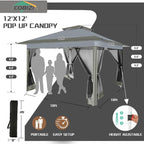 COBIZI 12x12 Pop Up Gazebos On Clearance - Image 3
