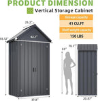 AECOJOY Outdoor Storage Cabinet Waterproof - Image 2