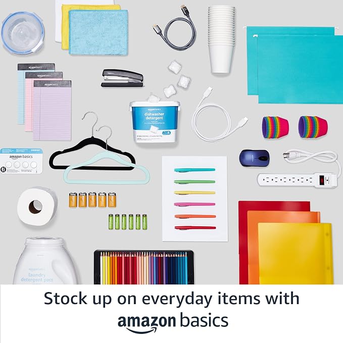 Amazon Basics 4-Shelf Adjustable Heavy Duty Steel Wire Rack Storage Shelving - Image 7