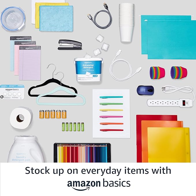 Amazon Basics 3-Shelf Adjustable Heavy Duty Steel Wire Shelving Rack - Image 9