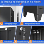GAIOUS Tall Metal Storage Cabinet - Image 5