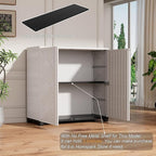 HOMSPARK Indoor/Outdoor Storage Cabinet - Image 7