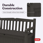 Keter Solana 70 Gal Outdoor Storage Bench - Image 10