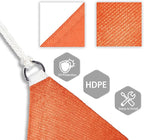 Patio Paradise 16' x 16' x 16' Sun Shade Sail Triangle Canopy Shade Cloth - Image 3