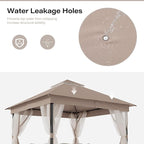 10' X 10' Waterproof Patio Gazebo - Image 6