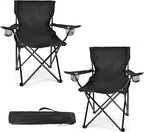 WEIDIORME 2 Pack Lightweight Camping Chairs by WEIDIORME