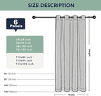 Patio Curtains Outdoor Waterproof, Privacy Drapes | Weatherproof & Sun Blocking - Image 7