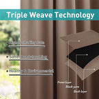 NICETOWN 2 Panels Outdoor Curtains - Image 5