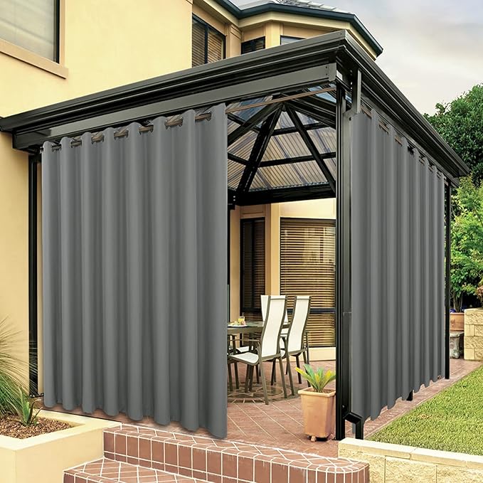 BONZER Outdoor Waterproof Curtains by Bonzer