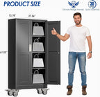 GAIOUS Metal Garage Storage Cabinet - Image 8