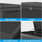 ROJIK Outdoor Storage Housing Deck Box - Image 5