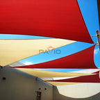 Patio Paradise 13' x 13' x 13' Sun Shade Sail Triangle Canopy Shade Cloth - Image 6