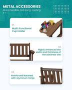 SERWALL HDPE Outdoor Bench - Image 4