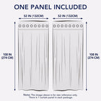 PureFit Outdoor Curtains for Patio Waterproof Weatherproof Outside Curtains | - Image 6