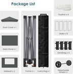 Raynesys 10x10ft Pop Up Canopy Tent - Image 6