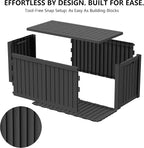 Outdoor Storage Box, 180 Gallon Waterproof Deck Box, Piston-Lift Tall Standing - Image 8