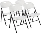 Amazon Basics Foldable Portable Plastic Chair, 350-Pound Capacity by AmazonBasics