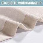 H.VERSAILTEX Outdoor Linen Sheer Curtains - Image 8