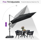 PURPLE LEAF Outdoor Umbrella - Image 6