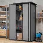 U-MAX Resin Outdoor Storage Cabinet, Waterproof, Reinforced Floor - Image 5