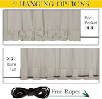 NICETOWN Windproof Outdoor Curtains - Image 2
