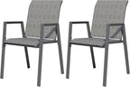 Outdoor Patio Chairs Set of 2, Lightweight Patio Set - Image 7