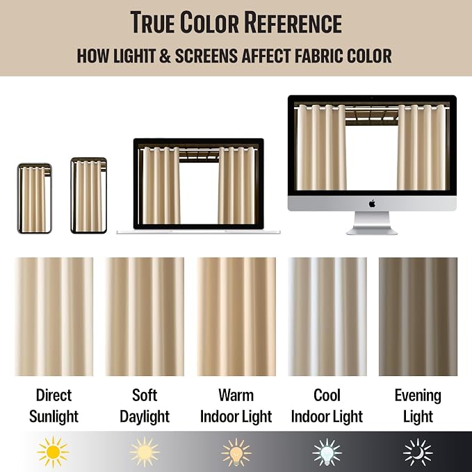 DIVA EN CAMINO DEC Waterproof Outdoor Curtain W105 x L84 - Image 6