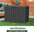 ROJIK Outdoor Storage Housing Deck Box - Image 3
