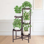 iDavosic.ly Plant Stand Indoor Outdoor, 5 Tier Metal Corner Shelf, Bronze | by iDavosicly