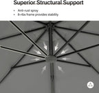 11ft Patio Cantilever Umbrella - Image 6