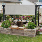 Alion Home Custom HDPE Permeable Canopy Sun Shade Cover Replacement - Image 5