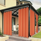 BONZER Outdoor Curtains for Patio Water Resistant | eavy Privacy Light by Bonzer