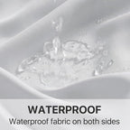 RYB HOME 2 Panels Outdoor Curtains - Image 5