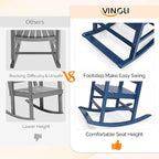 VINGLI Outdoor Rocking Chair - Image 5