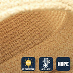 SUNNY GUARD Custom Size 19'x22'x29.1' Triangle Sand UV Block Sunshade - Image 4