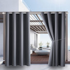 Waterproof Outdoor Curtain W52 x L84 by DivaenCamino