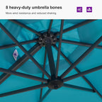 PURPLE LEAF Patio Umbrella - Image 6