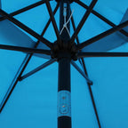 9' Outdoor Patio Umbrella, Outdoor Table Umbrella, Yard Umbrella, Market - Image 4