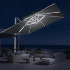 10x10 FT Square Cantilever Patio Umbrella - Image 9